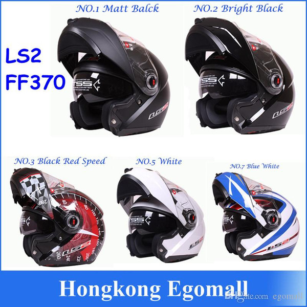 100% Genuine New Helmet LS2 FF370 Motocross Helmet Motorcycle LS2 Helmet Double Lens FF370 Latest Version Have Bag H2876