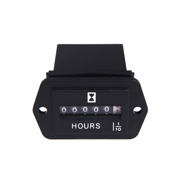 Freeshipping Car Engine Accessories DC 6V-50V Hour Meter Hourmeter Gauge for Boat Car Truck Engine Rhombus Car Engine Timer