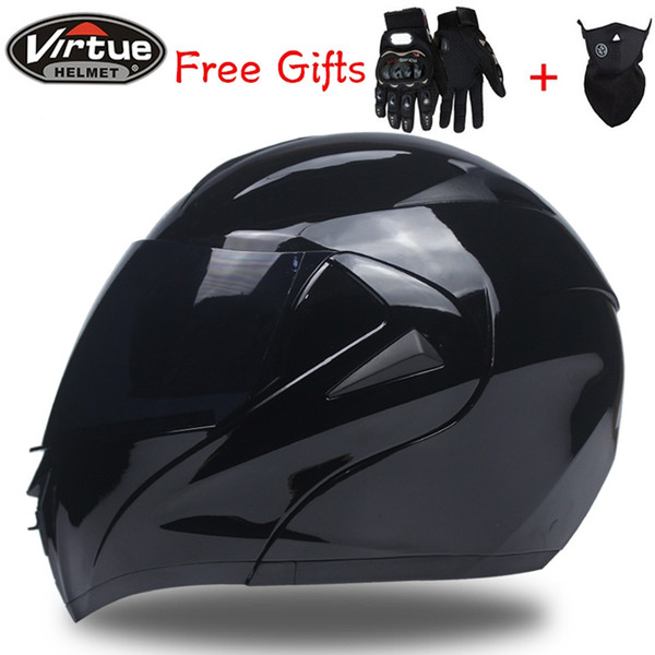 DOT Flip Up Motorcycle helmet Tourbike helmet Modular dual visor system full face