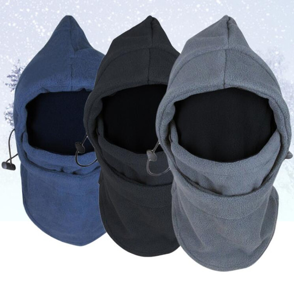 New Arrival Face Mask Thermal Fleece Balaclava Hood Swat Bike wind-proof and sand-proof Stopper Hats Caps Skullies Beanies