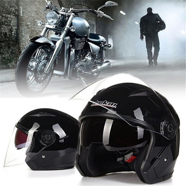 Jiekai Open Face Dual Lens Visors Men Women Summer Scooter Motorbike Moto Bike Helmet with high quality