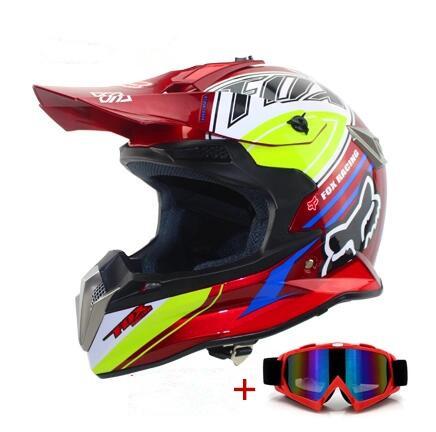 Wholesale- Motorcycle Helmet Motocross Helmet Off Road Dirt Bike Casco Motocicleta Capacete Racing Moto Helmet S M L XL