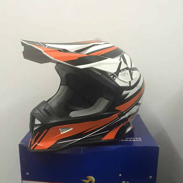 Wholesale-Hot Motocross OFF ROAD helmet classic design DOT certification free shipping XL SIZE In Stock