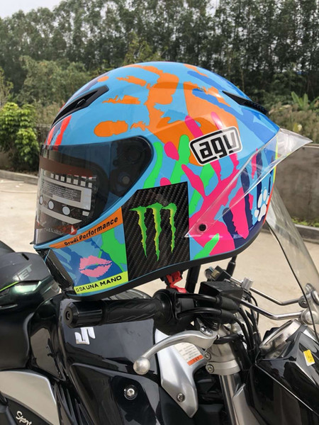 Agv Pista misano REPLICA HELMET Full Face Motorcycle Helmet(Replica-Not Original)