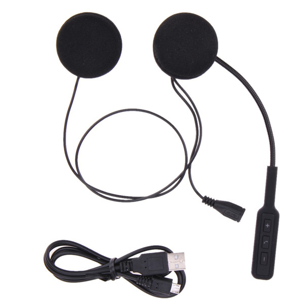 Motorcycle Motor Wireless Bluetooth Headset Motorcycle Helmet Earphone Headphone Speakers Handsfree Music For MP3 MP4 Smartphone