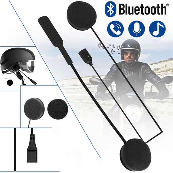 Universal Bluetooth 5.0 Helmet Headset Headphone 3D Stereo Anti-interference For Motorcycle Helmet Riding Hands Free Headphone