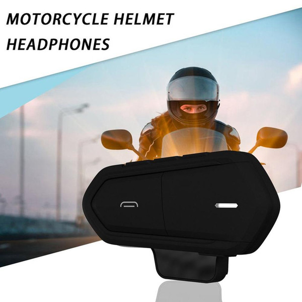 1Pcs Motorcycle Helmet Walkie-Talkie Helmet Walkie-Talkie Wireless Motorcycle Headset Fm Radio