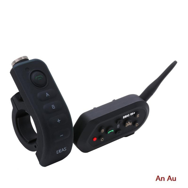 Bluetooth walkie talkie Bluetooth Intercom for Motorcycle Helmet E6PLUS