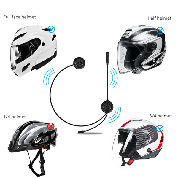 E200 Bluetooth Helmet Intercom Motorcycle Wireless Bluetooh Headsets AUX input Support Connect With Walkie Talkie Intercom