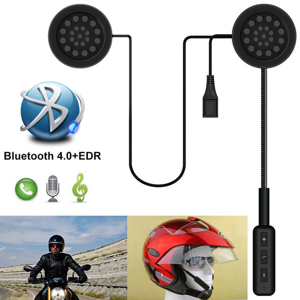 BT Motorbike Helmet Bluetooth 4.0 +EDR Interphone Motorcycle Intercom FM Headset