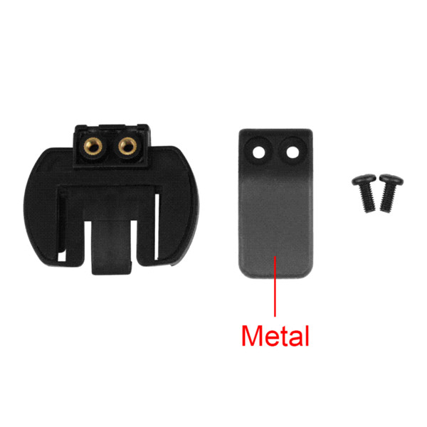 2PCS Brand Lexin intercom Headset & Clip Set Accessories for LX-R6 Bluetooth Helmet Interphone Intercom Headphone Jack Plug