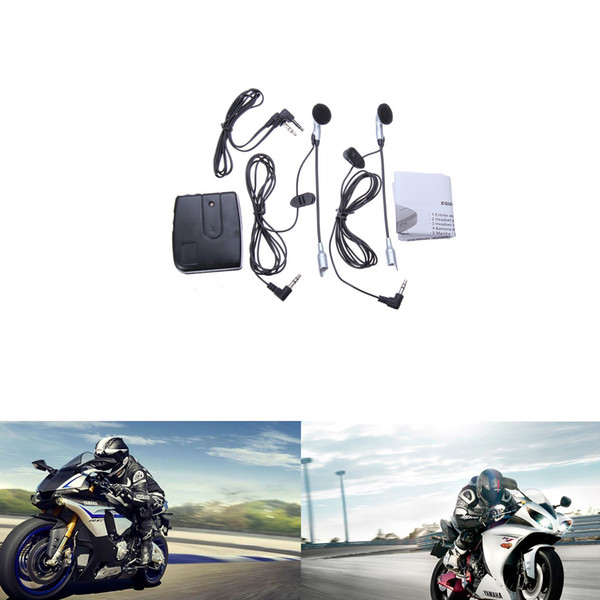 Motorcycle supplies with the front and rear seat intercom