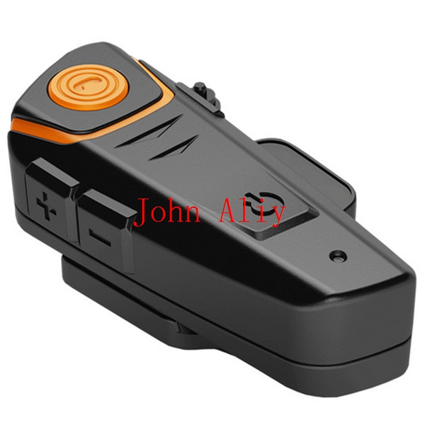 Wholesale 1000M Motorcycle BT Bluetooth Helmet Intercom Wireless Waterproof Interphone Headsets MP3 FM Radio