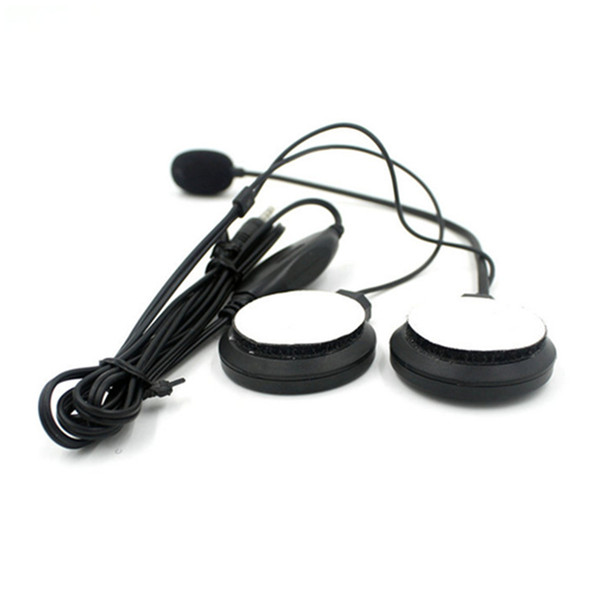 1 pair Radio headset MP3 mobile phone headset Motorcycle electric bicycle helmet headset earphone Microphone