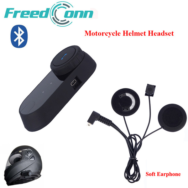 FreedConn Motorcycle Bluetooth Helmet Stereo Headphone Waterproof BT Wireless Bluetooth Headsets Motorcycle Helmets Hand Free Headphone