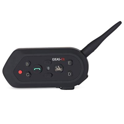 Motorcycle Bluetooth Intercom Headset Motorbike Interphone Two People Full Duplex Talking 1300M Effective Range Motorcycle Bluetooth Riding