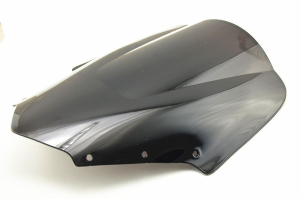 Wind Deflectors Windscreen Windshield For FZ1S 06 07 08 09 10 11 2006-2011 ABS Black Windscreens