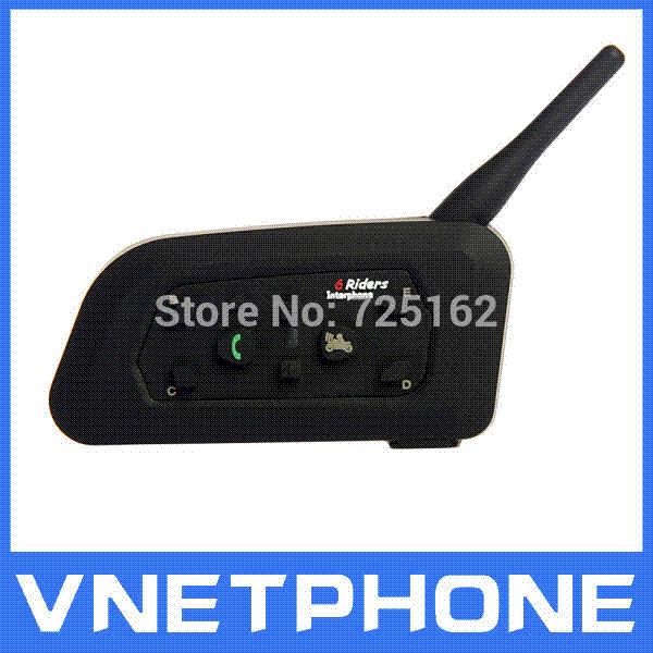 Free shipping a pair 1200M Bluetooth Motorcycle Helmet Bluetooth Intercom for 6 riders helmet intercom bluetooth motorcycle M11256