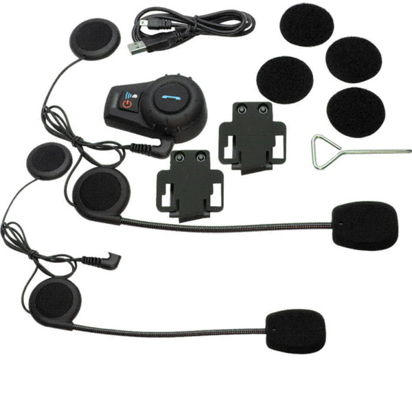 ree Shipping!500M Motorcycle BT Bluetooth Multi Interphone Headset Helmet Intercom Handfree+Free Earpiece+Bracket M51555 bracket tv brac...