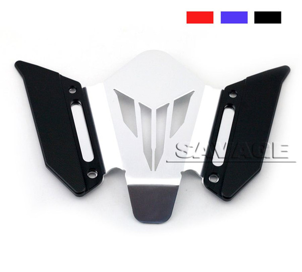 For YAMAHA MT07 FZ07 MT-07 FZ-07 2014 2015 2016 Black Motorcycle CNC Aluminum Windscreen Windshield Mounting Bracket New