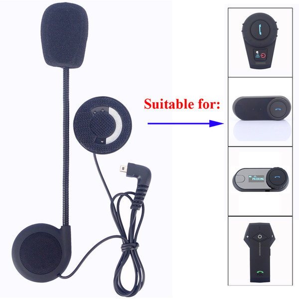 Freedconn Microphone Headphone Speaker Parts Suit for T-COM02 T-COMVB TCOM-SC Bluetooth Helmet Intercom Headset Accessories