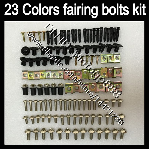 OEM Body full bolts kit For KAWASAKI NINJA ZZR600 05 06 07 08 ZZR 600 2005 2006 2007 2008 05-08 GP31 Fairing Nuts screw bolt screws Nut kit