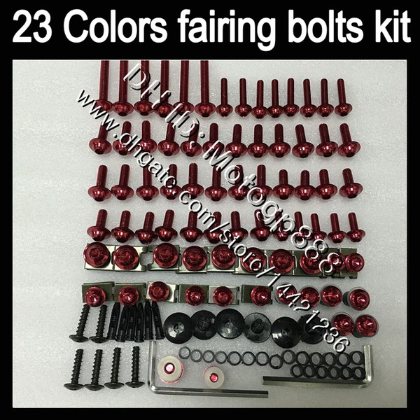 OEM Body full bolts kit For KAWASAKI NINJA ZX6R 09 10 11 12 ZX-6R 6 R ZX 6R 2009 2010 2011 2012 GP34 Fairing Nuts screw bolt screws Nut kit