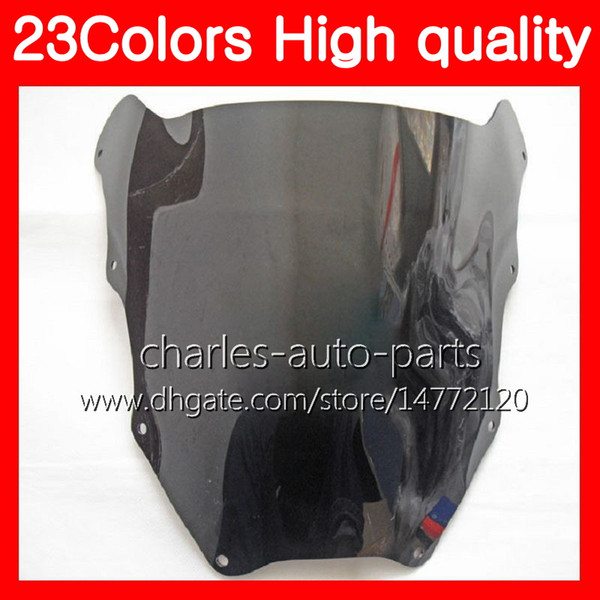 100%New Motorcycle Windscreen For KAWASAKI ZXR400 89 90 ZX-R400 89-90 ZXR-400 ZXR 400 1989 1990 Chrome Black Clear Smoke Windshield