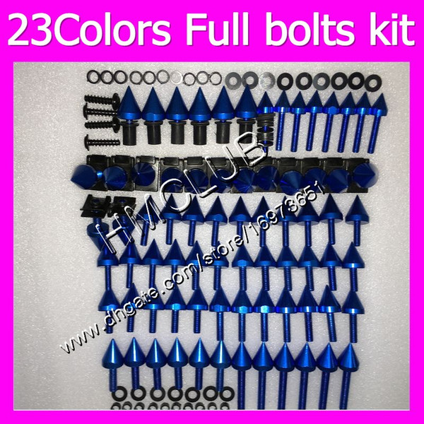 Fairing screws Full bolts kit For YAMAHA YZFR1 00 01 02 03 YZF R1 YZF1000 YZF-R1 2000 2001 2002 2003 MC79 OEM Body Nuts bolt screw Nut kit