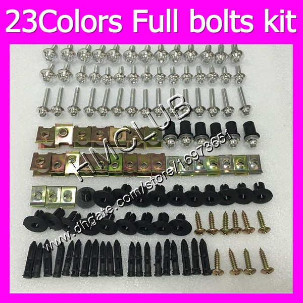 Fairing screws Full bolts kit For HONDA NSF100 06 07 08 09 10 NSF 100 NSF-100 2006 2007 2008 2009 2010 MC87 OEM Body Nuts bolt screw Nut kit