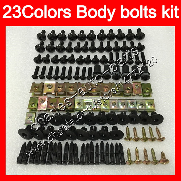 Fairing bolts full screw kit For HONDA ST1300 2002 2003 2004 2005 2006 2007 2008 2010 ST 1300 STX1300 Body Nuts screws nut bolt kit 25Colors