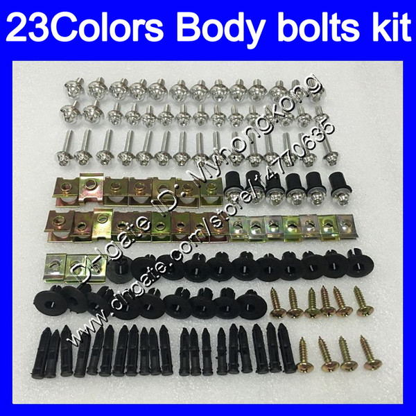 Fairing bolts full screw kit For KAWASAKI ZX14R 12 13 14 15 ZZR1400 ZX 14R ZX-14R 2012 2013 2014 2015 Body Nuts screws nut bolt kit 25Colors