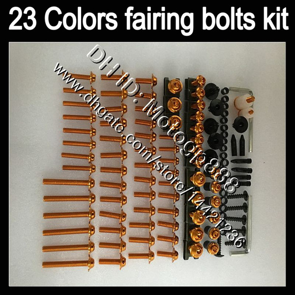 OEM Body full bolts kit For YAMAHA YZFR1 10 11 12 YZF R1 YZF 1000 YZF1000 YZF-R1 2010 2011 2012 GP82 Fairing Nuts screw bolt screws Nut kit