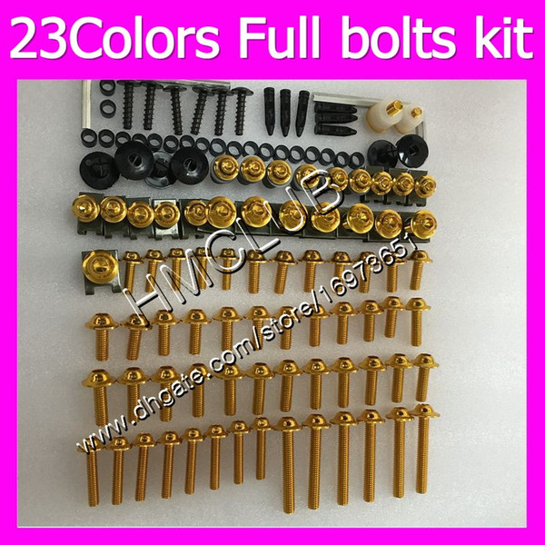 Fairing screws Full bolts kit For HONDA CBR400RR 87 88 89 NC23 CBR400 RR CBR 400RR 400 1987 1988 1989 MC97 OEM Body Nuts bolt screw Nut kit