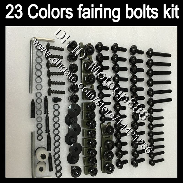 OEM Body full bolts kit For YAMAHA YZFR1 13 14 15 YZF R1 YZF 1000 YZF1000 YZF-R1 2013 2014 2015 GP83 Fairing Nuts screw bolt screws Nut kit