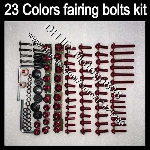 OEM Body full bolts kit For YAMAHA YZFR1 16 17 18 YZF R1 YZF 1000 YZF1000 YZF-R1 2016 2017 2018 GP84 Fairing Nuts screw bolt screws Nut kit