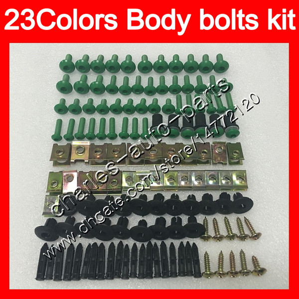 Fairing bolts full screw kit For KAWASAKI 650R ER-6F 12 13 14 ER 6F 12-14 ER6F 2012 2013 2014 Body Nuts screws nut bolt kit 25Colors