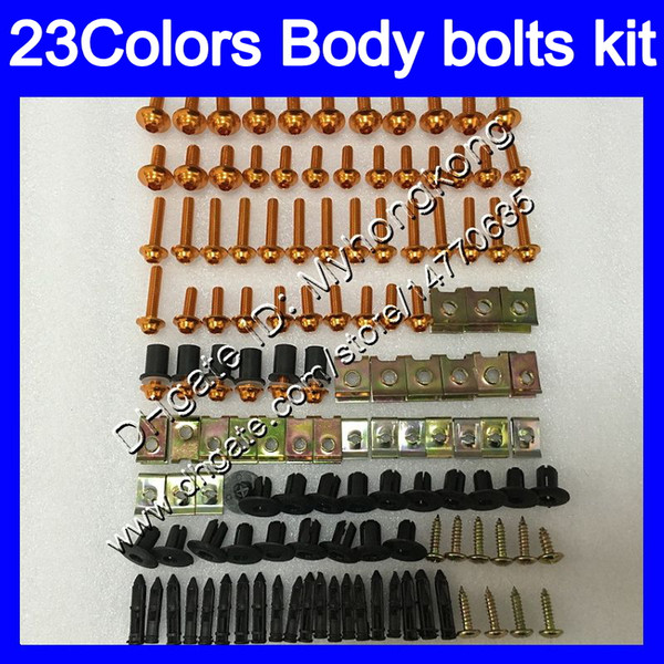 Fairing bolts full screw kit For KAWASAKI ZX 300R 13 14 15 ZX300R EX 300 EX300 2013 2014 2015 Body Nuts screws nut bolt kit 25Colors