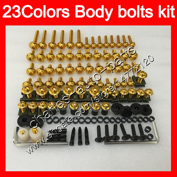 Fairing bolts full screw kit For KAWASAKI ZX11R 93 94 95 96 ZX-11R ZX11 ZZR1100 97 98 99 00 01 Body Nuts screws nut bolt kit 25Colors