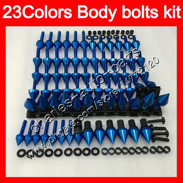 Fairing bolts full screw kit For Triumph Daytona 675 02 03 04 05 06 07 08 2002 2003 2004 2005 06 2008 Body Nuts screws nut bolt kit 25Colors