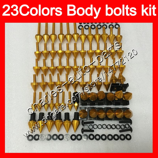 Fairing bolts full screw kit For DUCATI 659 696 795 796 797 821 1100 1100S M1000 1200 696S 795S 796S Body Nuts screws nut bolt kit 25Colors