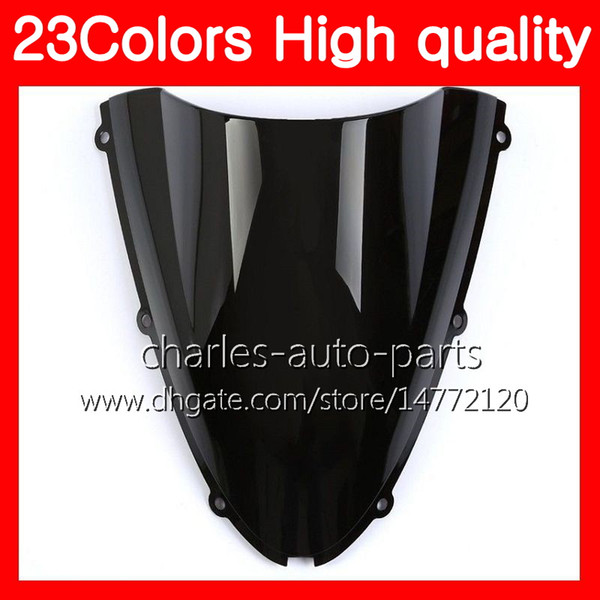 100%New Motorcycle Windscreen For KAWASAKI ZX6R 07 08 ZX-6R ZX 6 R 07-08 ZX 6R ZX6R 2007 2008 07 Chrome Black Clear Smoke Windshield