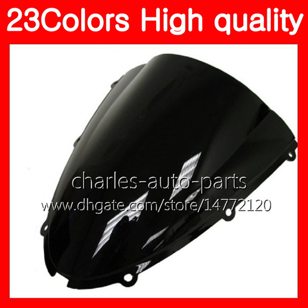 100%New Motorcycle Windscreen For KAWASAKI ZX600 ZX6R 05 06 600CC ZX-6R 6 R 600C ZX 6R 2005 2006 Chrome Black Clear Smoke Windshield