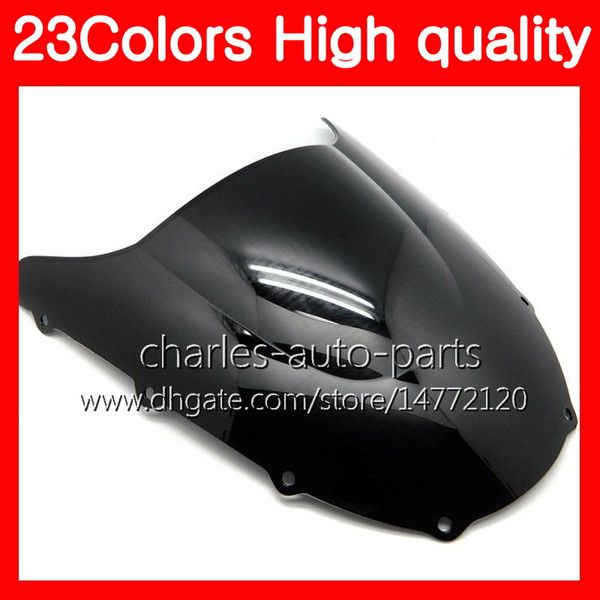 100%New Motorcycle Windscreen For KAWASAKI ZX9R 98 99 ZX-9R ZX 9 R 98-99 ZX 9R ZX9R 1998 1999 99 Chrome Black Clear Smoke Windshield