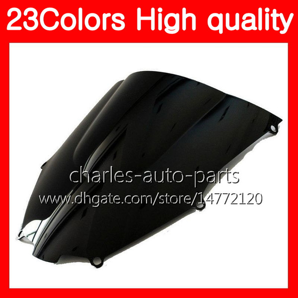 100%New Motorcycle Windscreen For KAWASAKI ZX9R 00 01 ZX-9R ZX 9 R 00 900CC ZX 9R ZX9R 2000 2001 Chrome Black Clear Smoke Windshield