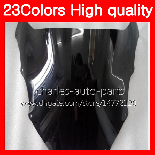 100%New Motorcycle Windscreen For KAWASAKI ZZR400 93 94 95 96 ZZR 400 ZZR 600 ZZR600 97 98 99 00 Chrome Black Clear Smoke Windshield