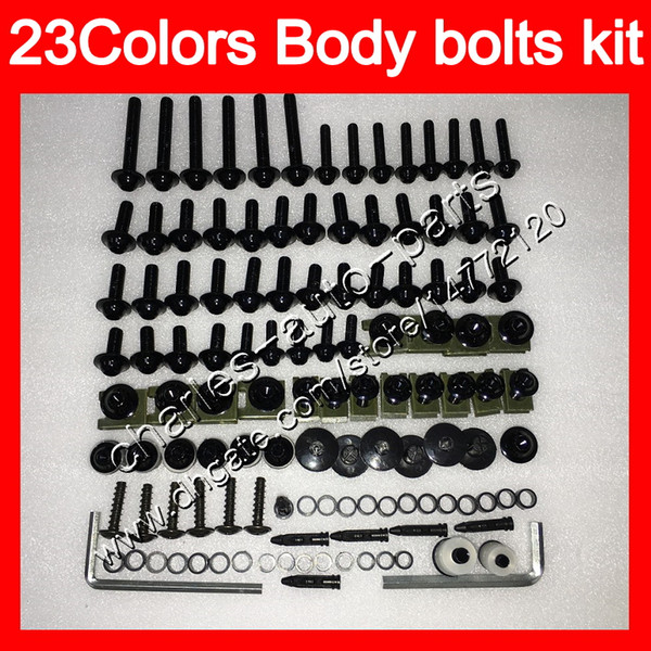 Fairing bolts full screw kit For HONDA CBR750RR 85 86 87 88 CBR750 RR CBR 750 RR 1985 1986 1987 1988 Body Nuts screws nut bolt kit 25Colors