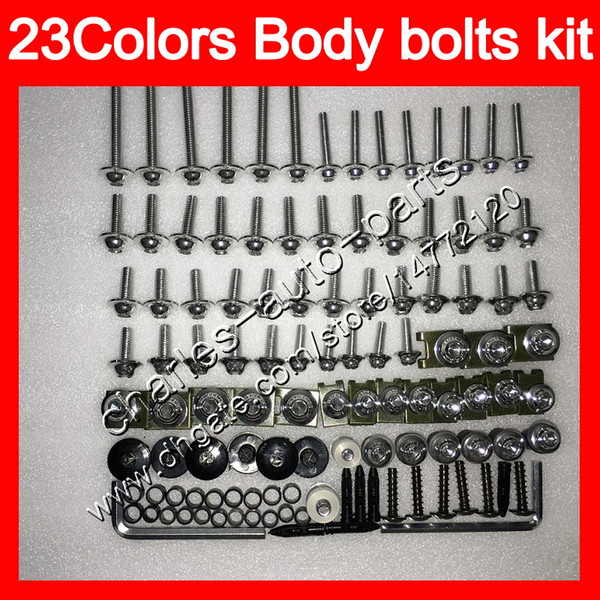 Fairing bolts full screw kit For HONDA CBR600F 11 12 13 14 CBR600 F CBR 600F 2011 2012 2013 2014 14 Body Nuts screws nut bolt kit 25Colors