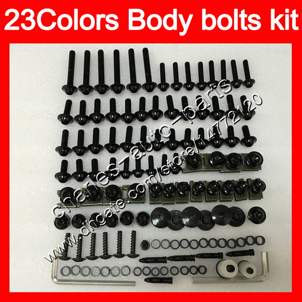 Fairing bolts full screw kit For SUZUKI GSXR1000 09 10 11 12 GSXR 1000 GSX R1000 K9 2009 2010 2011 12 Body Nuts screws nut bolt kit 25Colors