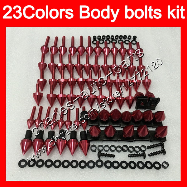 Fairing bolts full screw kit For HONDA CBR600F3 95 96 97 98 CBR600 F3 CBR 600 F3 1995 1996 1997 1998 Body Nuts screws nut bolt kit 25Colors